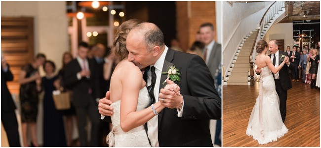 father daughter dance at excelsior wedding venue