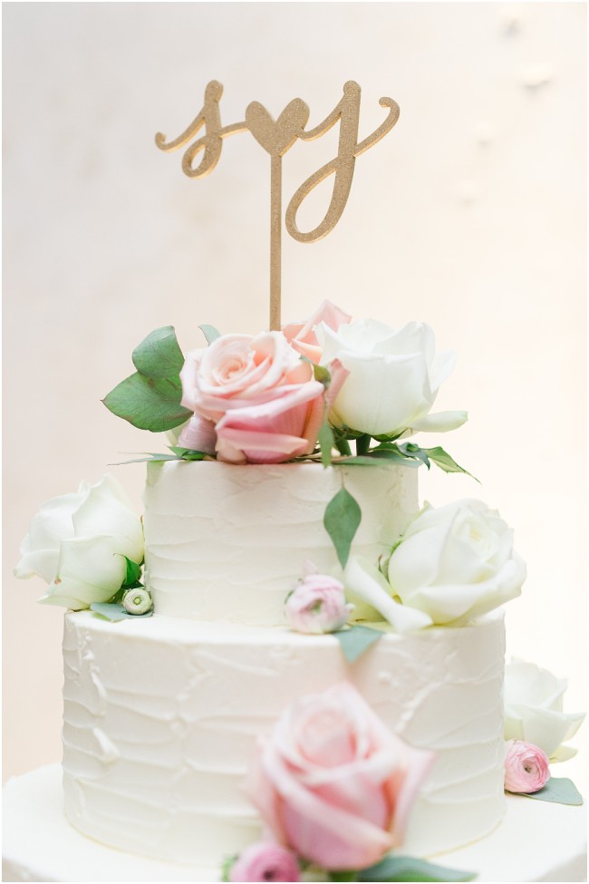 JOY wedding cake topper