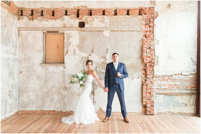 vogue style bride and groom portraits