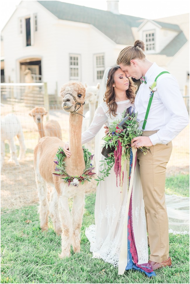 miss New jersey pageant runner up, edel haus farm wedding photos