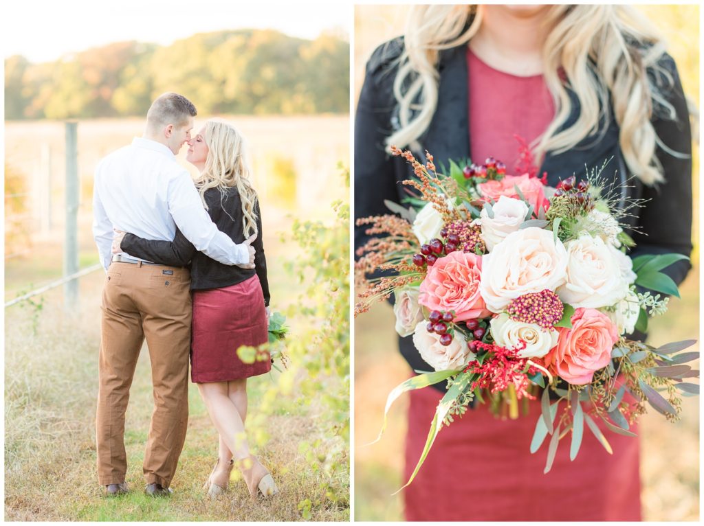 Fall Laurita Winery Engagement Session by NJ photographer Susan Elizabeth Photography