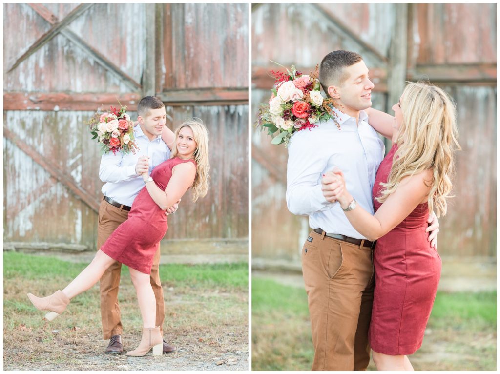 Fall Laurita Winery Engagement Session by NJ photographer Susan Elizabeth Photography