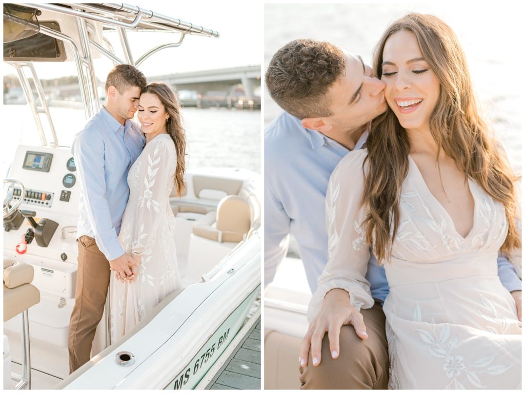 Boating Engagement Session ::  New Jersey Wedding Photographer Susan Elizabeth Photography