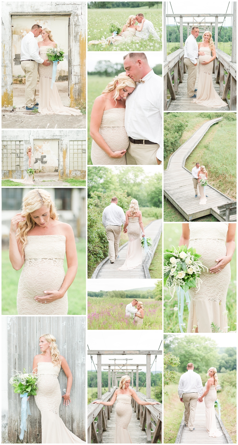 Rustic chic maternity session in NJ. Photo by Susan Tibak of Something Blue Wedding Photography