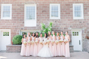 Gorgeous blush wedding at the Grove in NJ