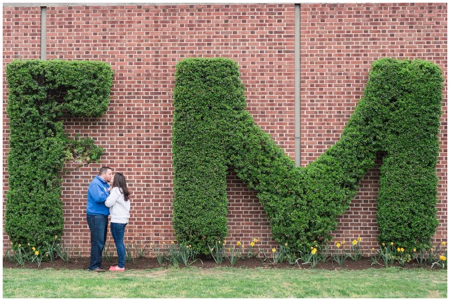 Franklin and Marshall College engagement photos