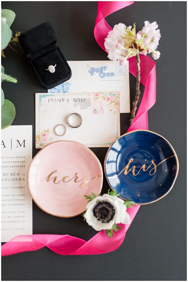 His and Hers ring dishes from BHLDN
