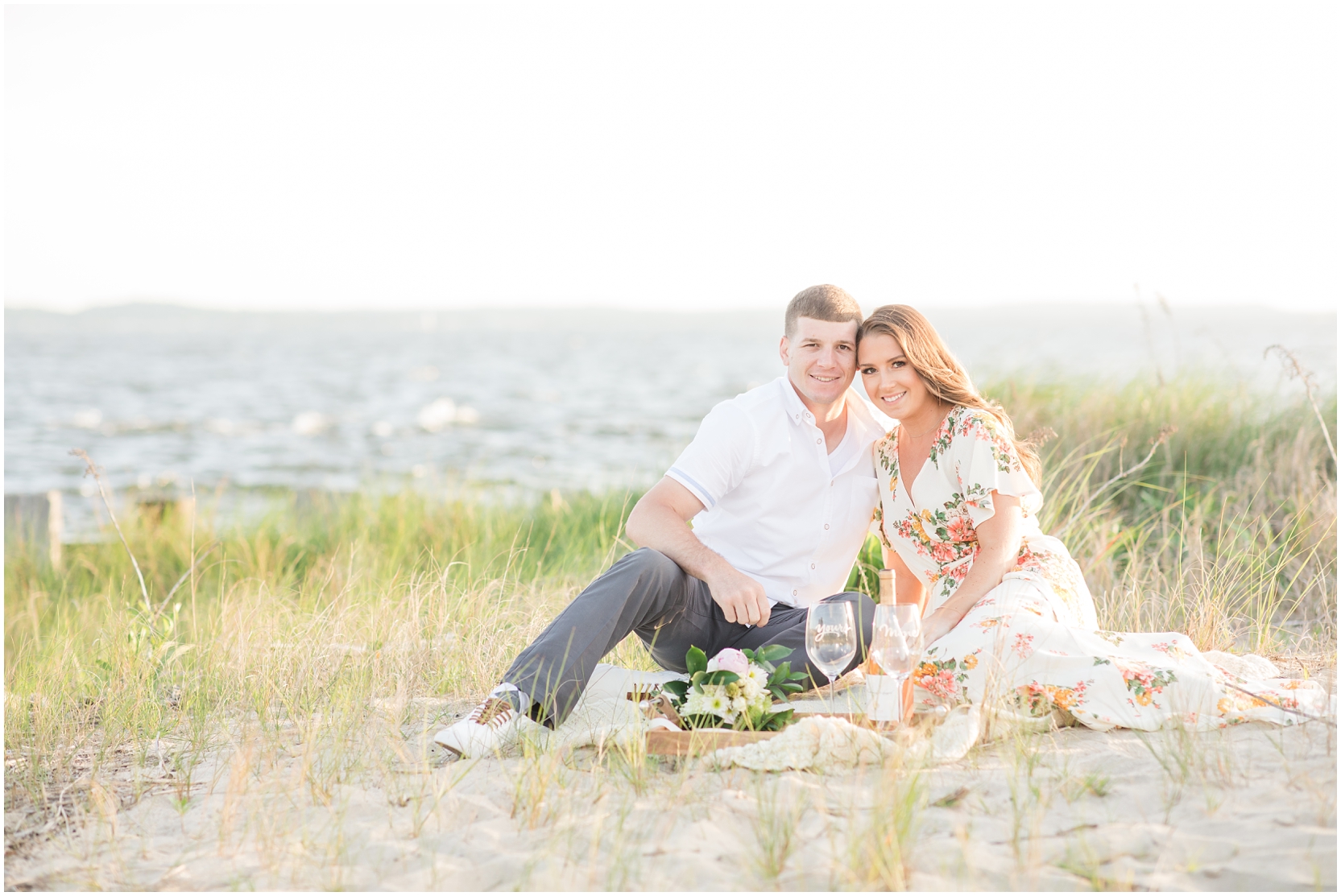 Fort Hancock Engagement Session in Sandy Hook New Jersey