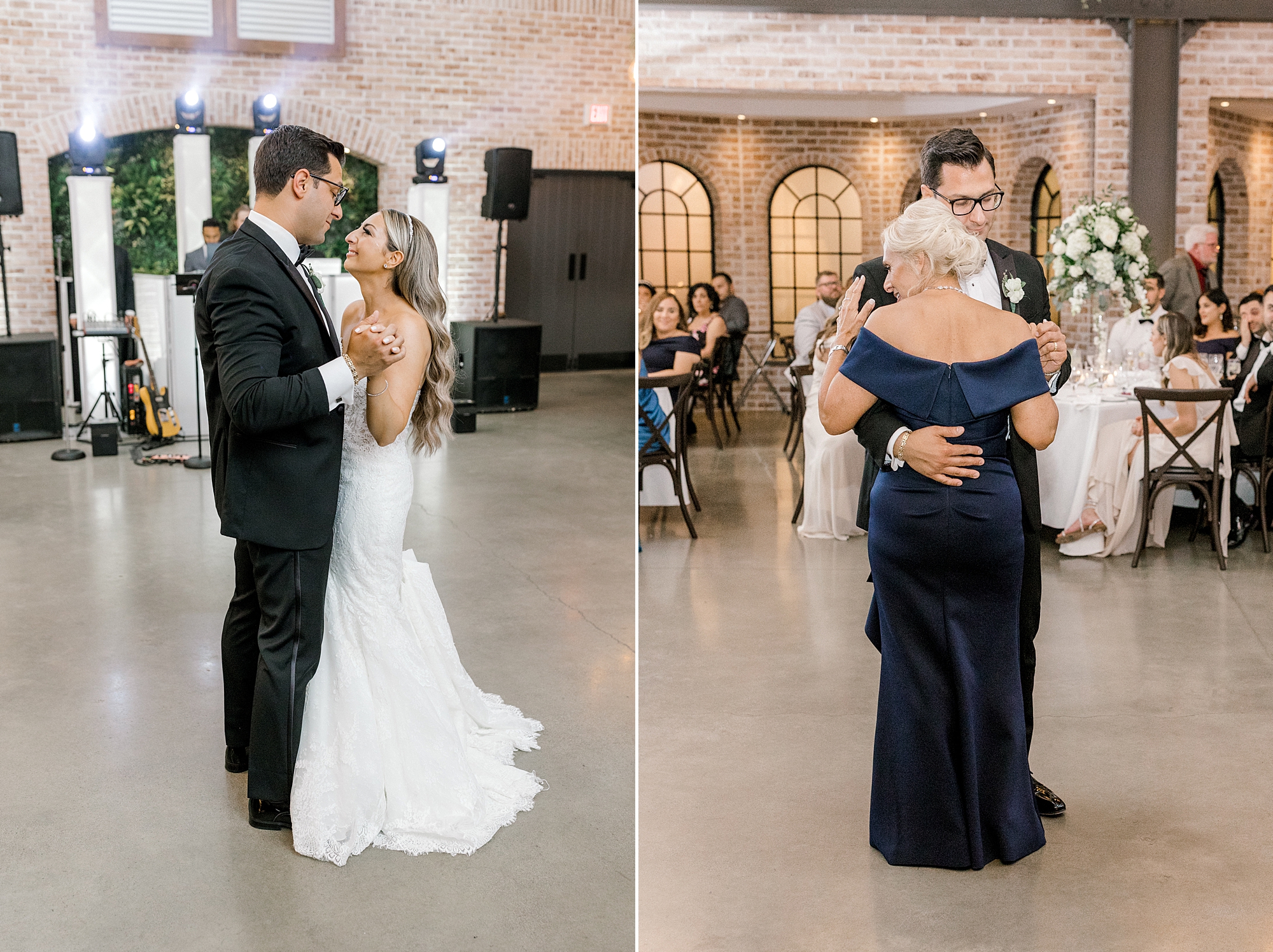 bride and groom have parent dances in Andover NJ